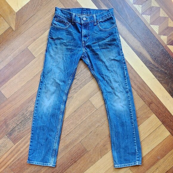 Levi's 511 Medium Wash Straight Jeans Size 27 - Picture 4 of 15